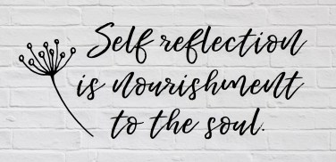 self reflection